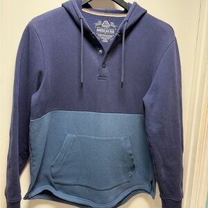 American Rag Men's Blue Colorblock Hoodie